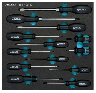 Набор отверток Hazet 163-100/13 Набор отверток Hazet 163-100/13